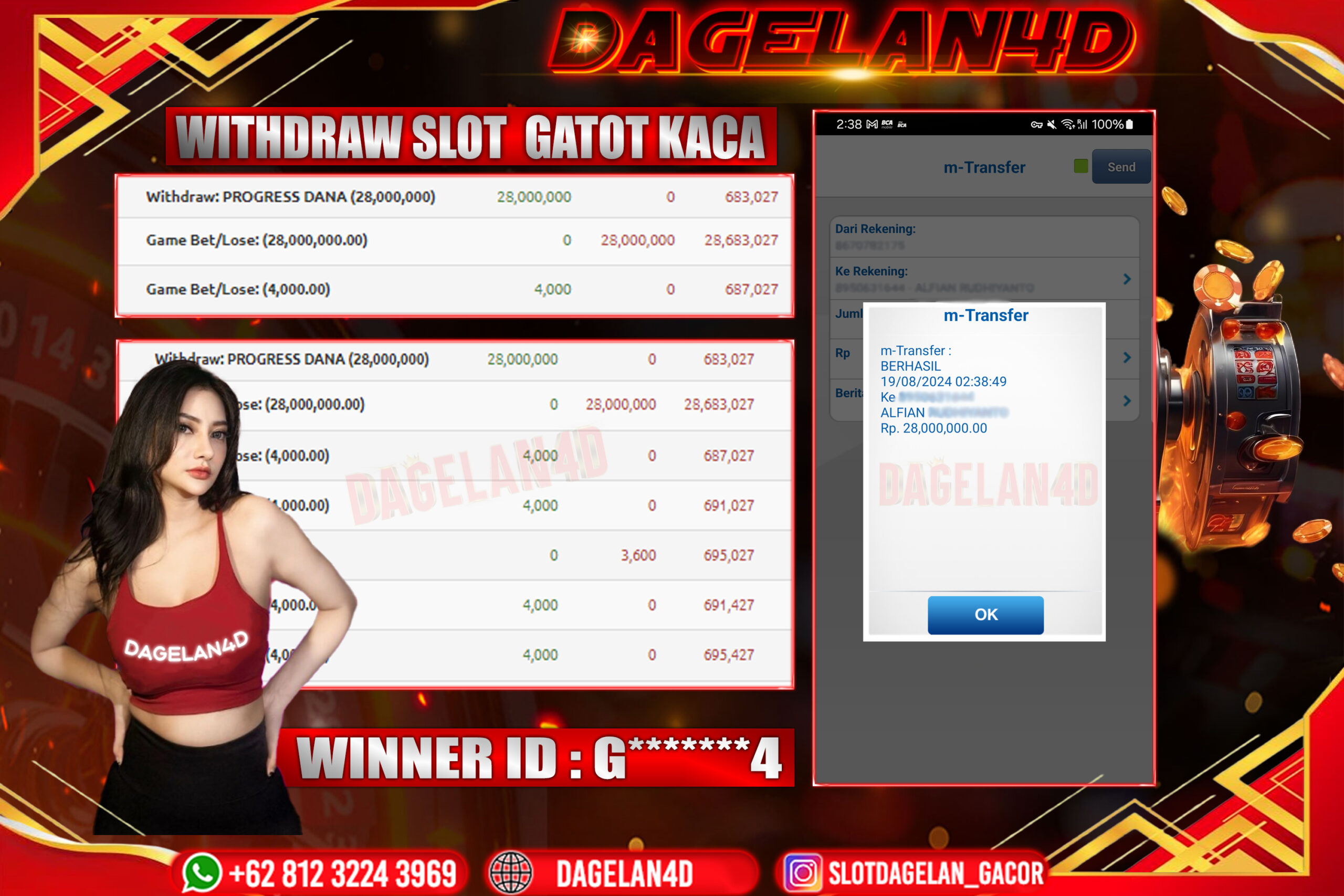 BUKTI JACKPOT SLOT DAGELAN4D